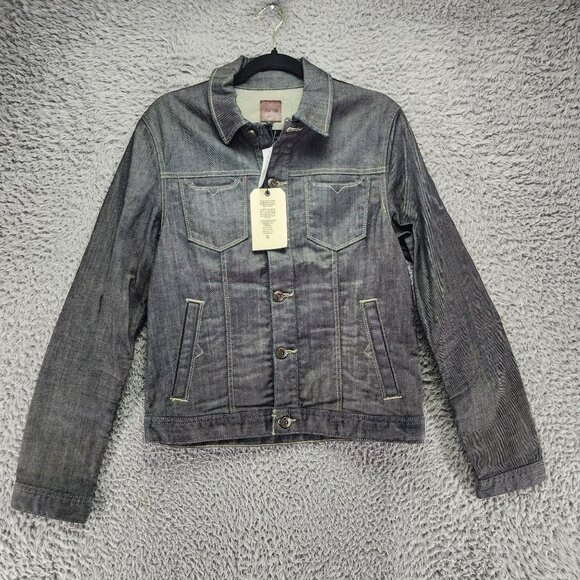 Joe's Jeans Jacket Womens Small Blue Dark Wash West Point Denim Jacket *NWT* - Picture 1 of 13
